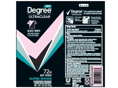 Dove Alpine Dry Spray Ap Deo (Degree Alpine Woods Dry Spray Ap Deo)